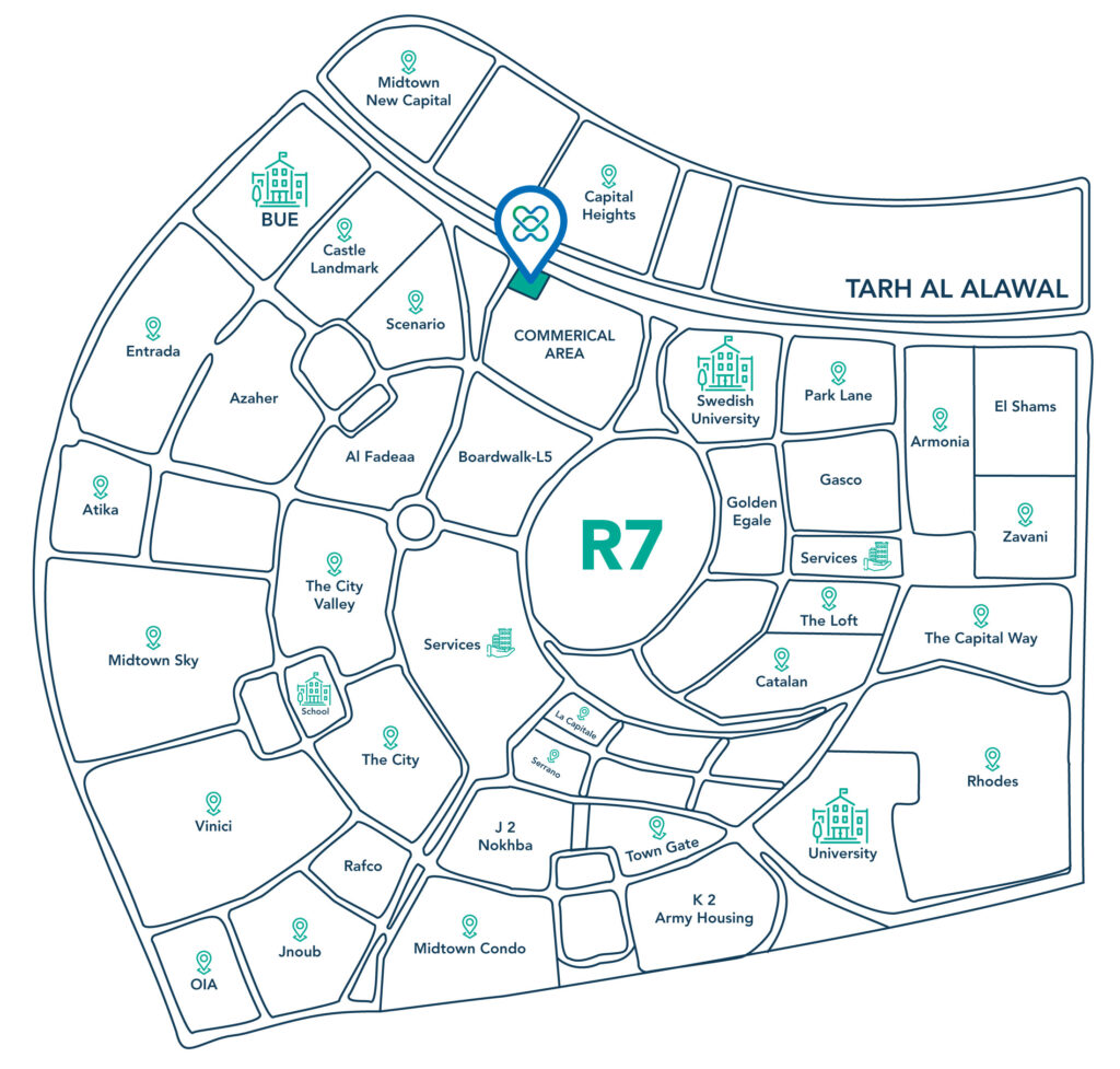 New Capital R7 map